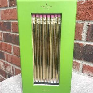 Kate Spade As Good as Gold Pencil Set